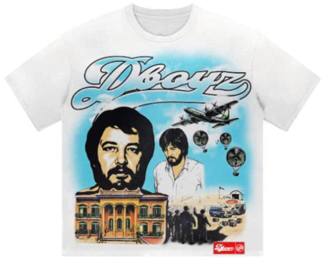 WHITE "CIELOS" TEE